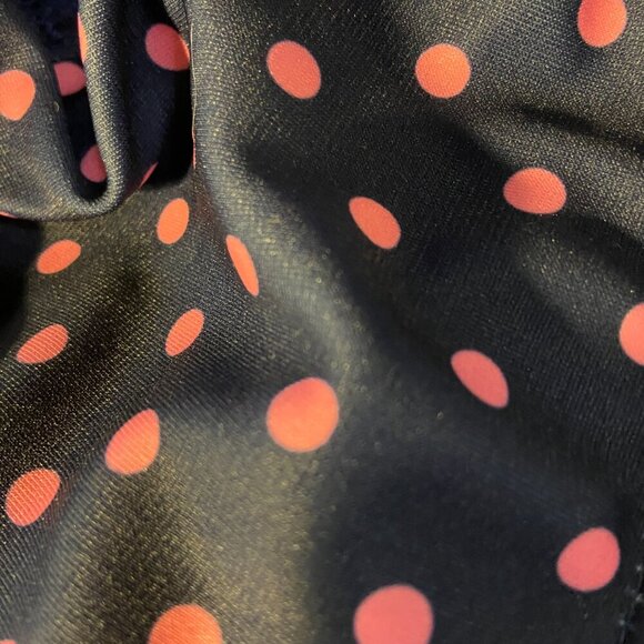 **Glamorise** Wonderwire Front-closure Bra Underwire #1245 Blue Polka Dot - Picture 9 of 9